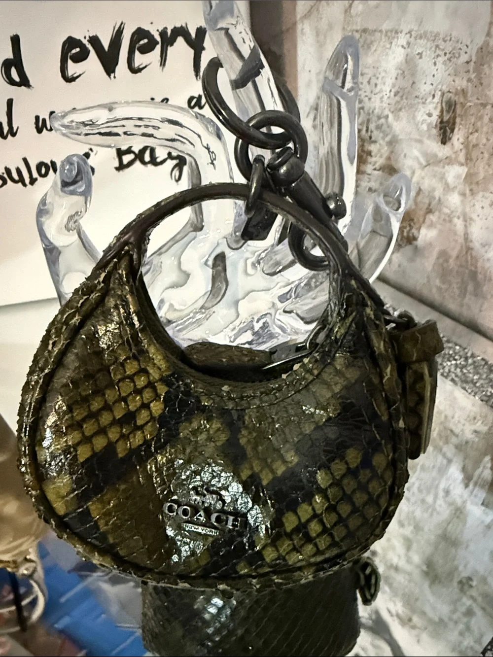Coach mini hobo